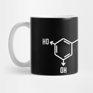 The Red Wine Molecule Mug